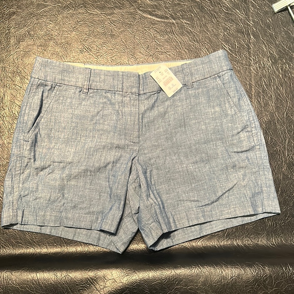 Size 8 J Crew 5 inch shorts with tags